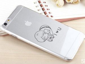 手机壳激光打印字